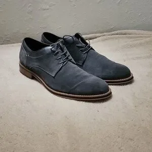 JOSEPH ABBOUD Gray Cannon Plain Toe Suede Leather Blutcher Oxfords Size 12 Joseph Abboud | Shoes | Joseph Abboud Gray Cannon Plain Toe  main image 3
